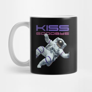 Astronaut Kiss Goodbye Mug